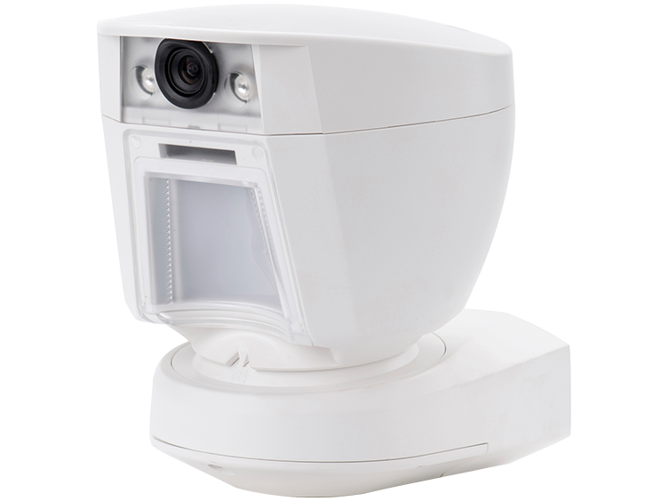 TOWER CAM PowerG Wireless Outdoor Mirror PIR Motion Detector and Integrated Camera Product Image